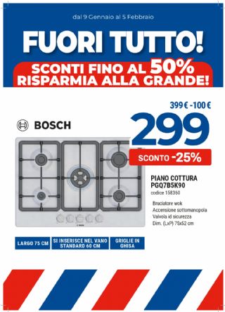 PIANO COTTURA BOSCH PGQ7B5K90